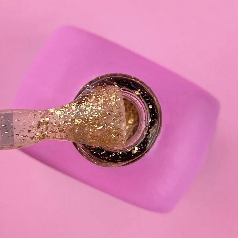 Top coat pour vernis gel – Lunamoon Top Gold – 13 ml