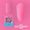 Top coat mate sin capa pegajosa – Lunamoon Top Matte Sand Pink – 13 ml