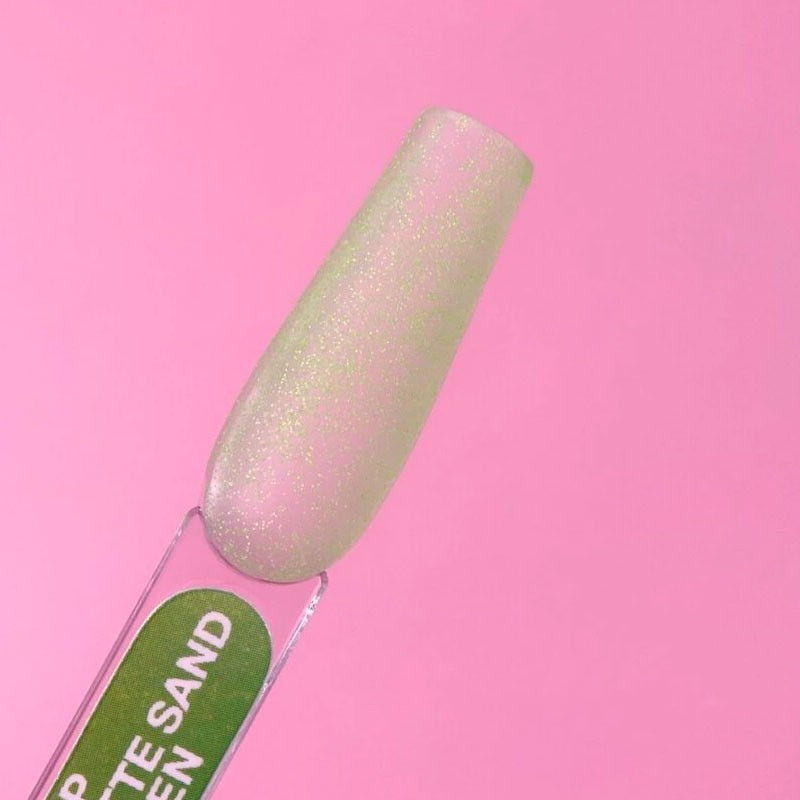 Top coat mate sin capa pegajosa – Lunamoon Top Matte Sand Green – 13 ml
