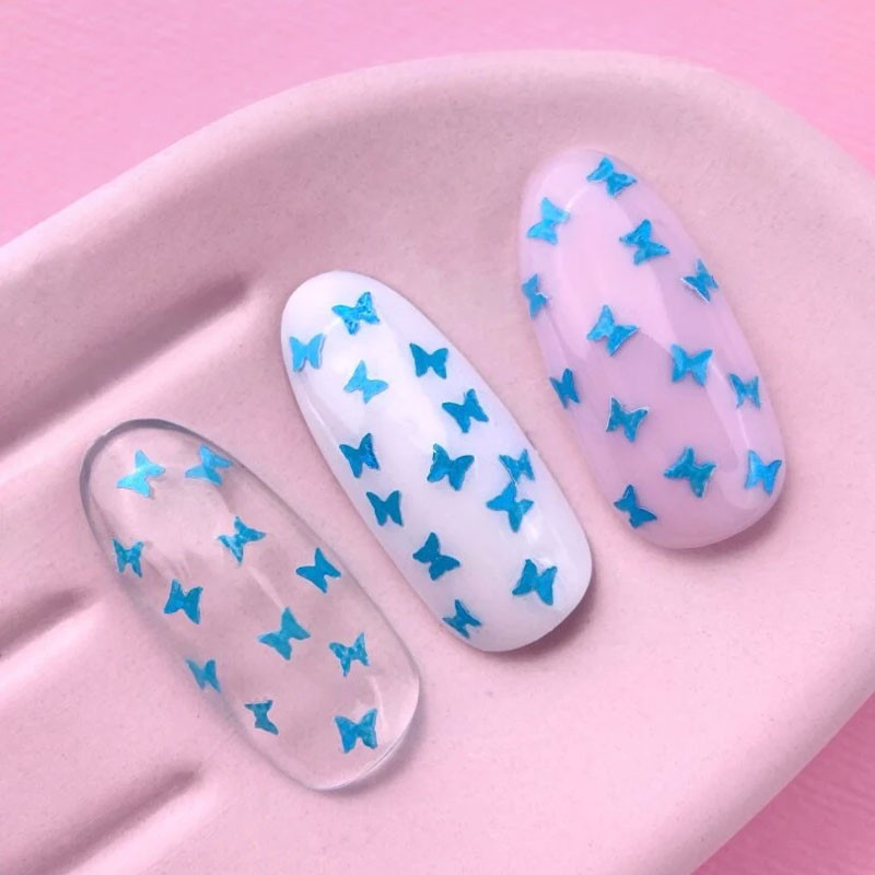 Top coat sin capa pegajosa – Lunamoon Top Butterfly Blue – 13 ml