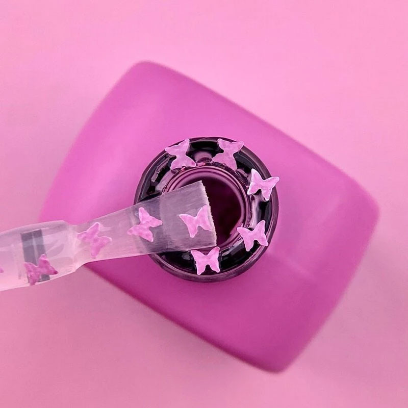 Top coat sin capa pegajosa – Lunamoon Top Butterfly Pink – 13 ml