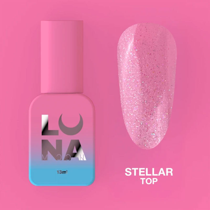 Top coat sin capa pegajosa – Lunamoon Top Stellar – 13 ml