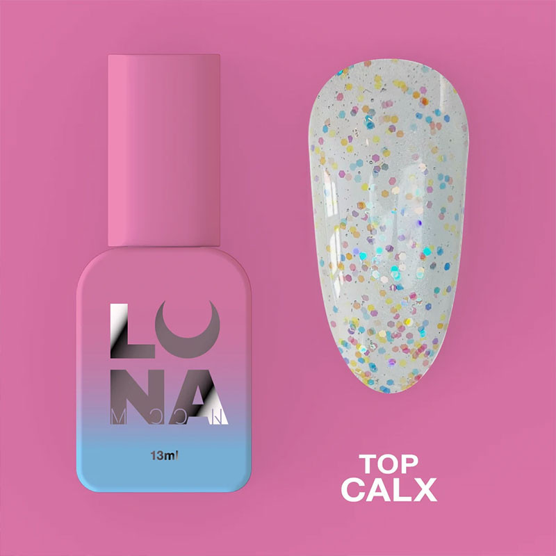 Top coat (sin capa pegajosa) – Lunamoon Calx – 13 ml