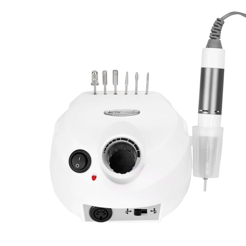 Torno para uñas - Activ Power J202, white - 65W