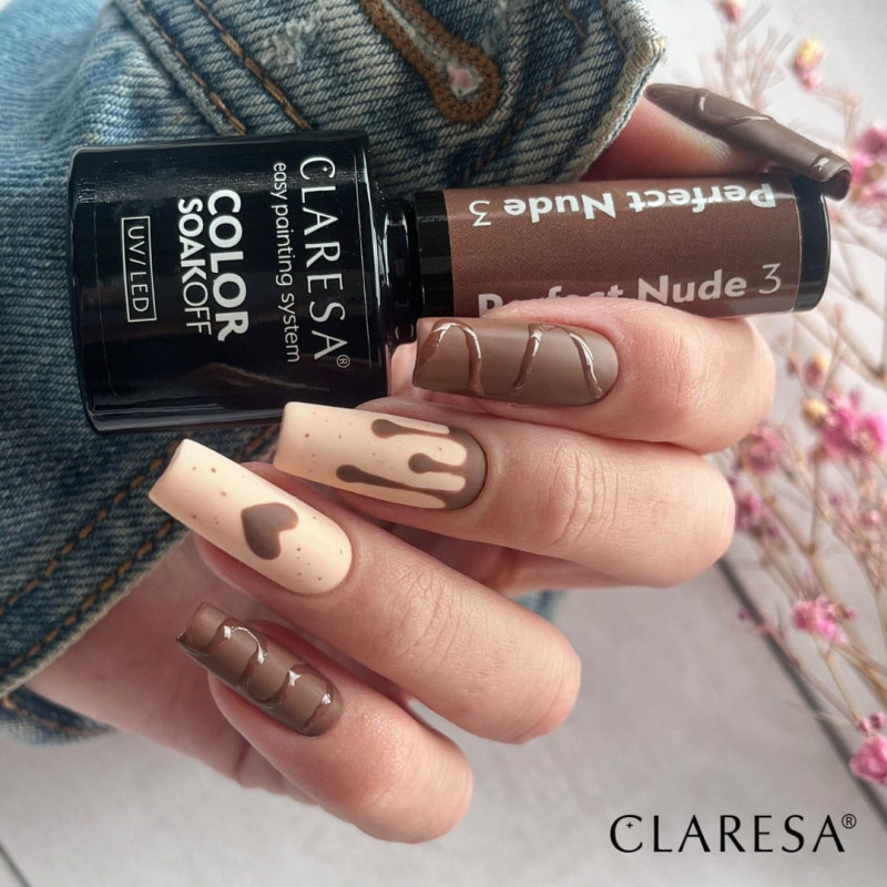 Smalto gel – Claresa Perfect Nude n. 3 – 5 ml