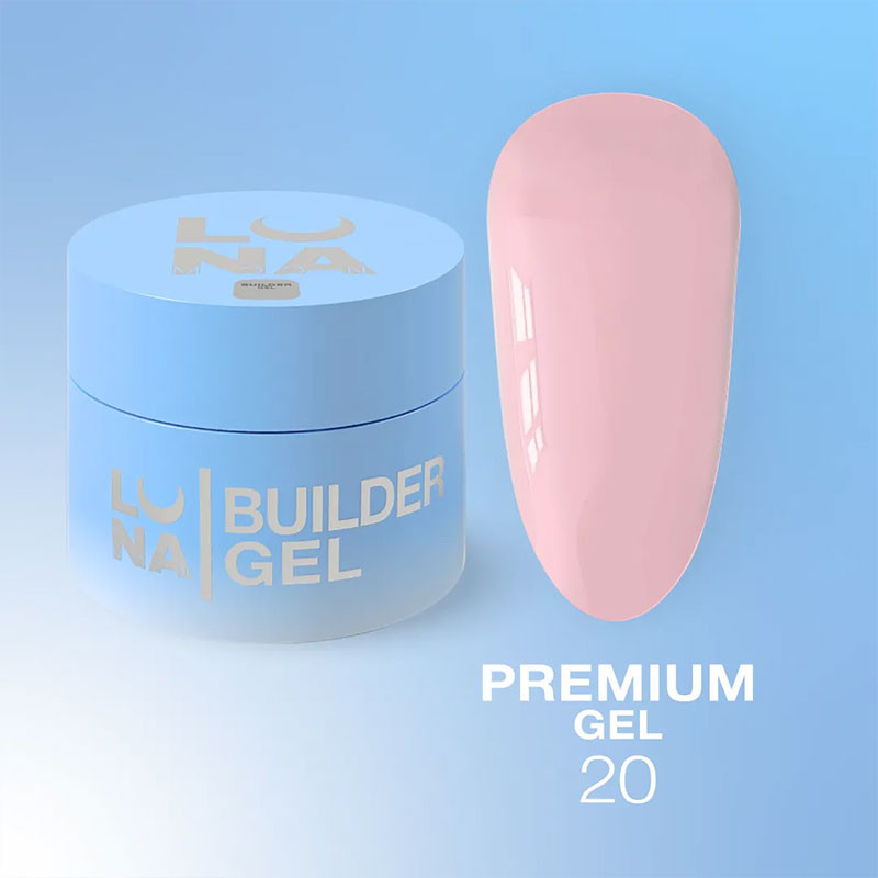 Builder gel – Lunamoon Premium Gel Nr 20 – 15 ml