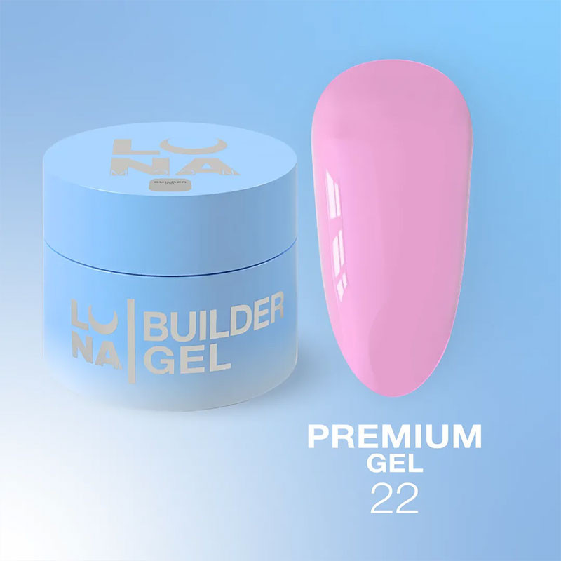 Builder gel – Lunamoon Premium Gel Nr 22 – 15 ml