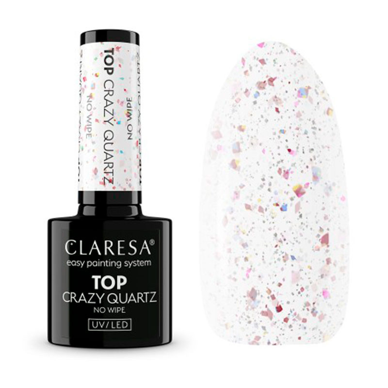 Capa superior Claresa Top Crazy Quartz (sin capa pegajosa) – 5 g
