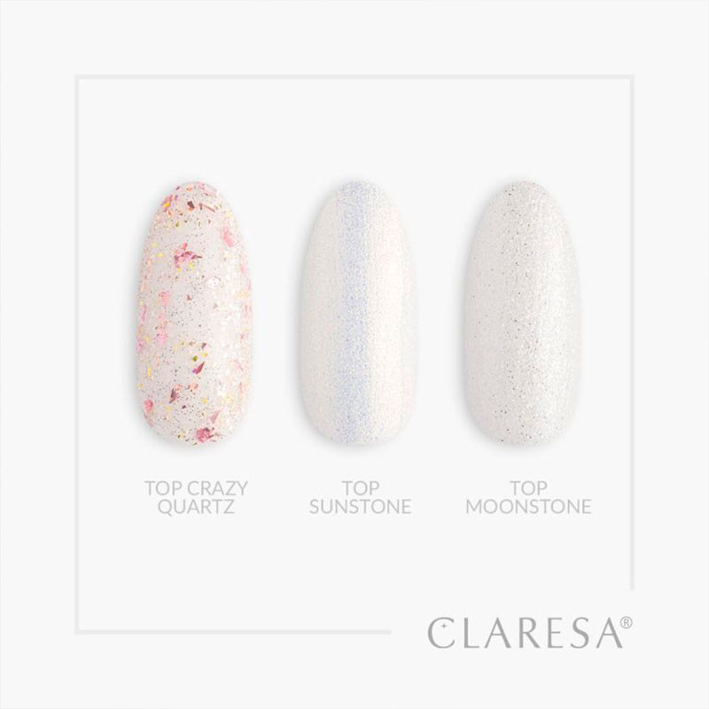 Capa superior Claresa Top Crazy Quartz (sin capa pegajosa) – 5 g