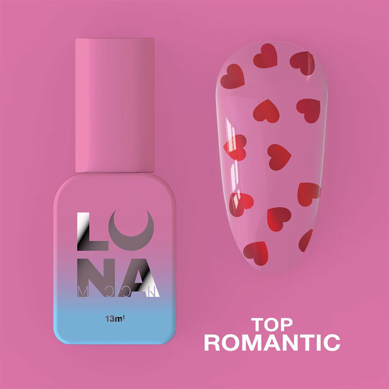 Päällyslakka Lunamoon Top Romantic - 13ml