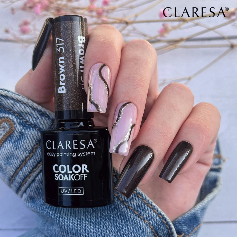 Gel polish – Claresa Brown № 317 – 5 ml