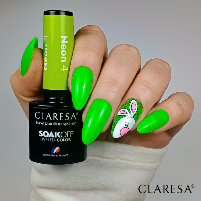 Vernis gel – Claresa Neon n° 4 – 5 ml