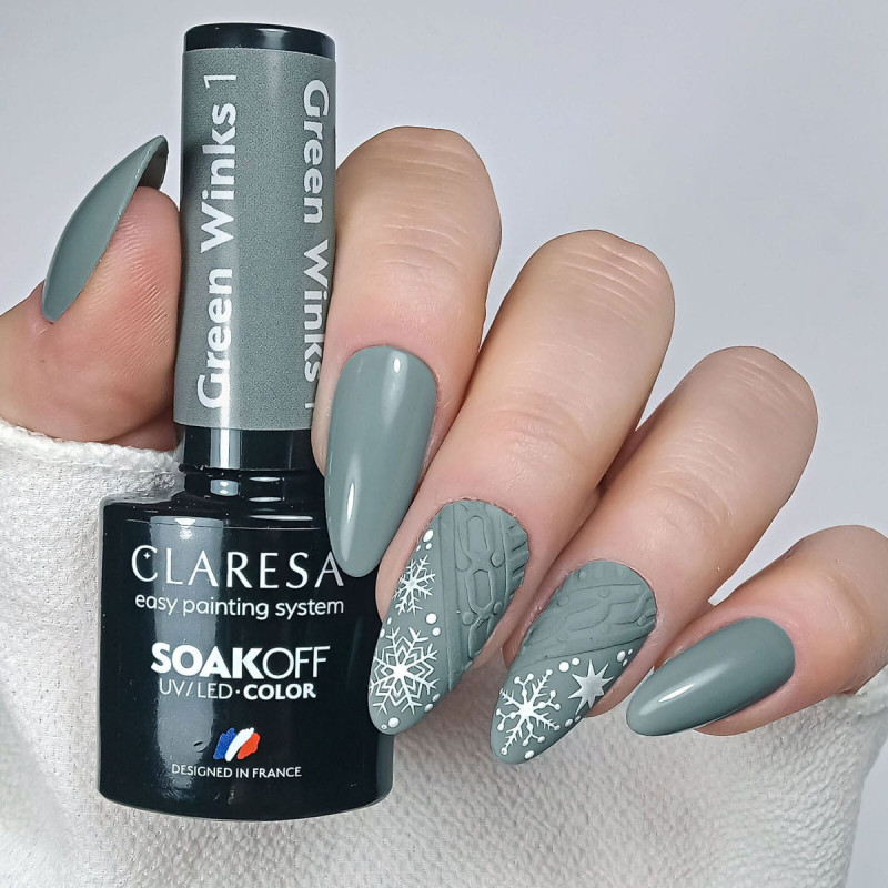 Gellack – Claresa GREEN WINKS № 1 – 5 ml