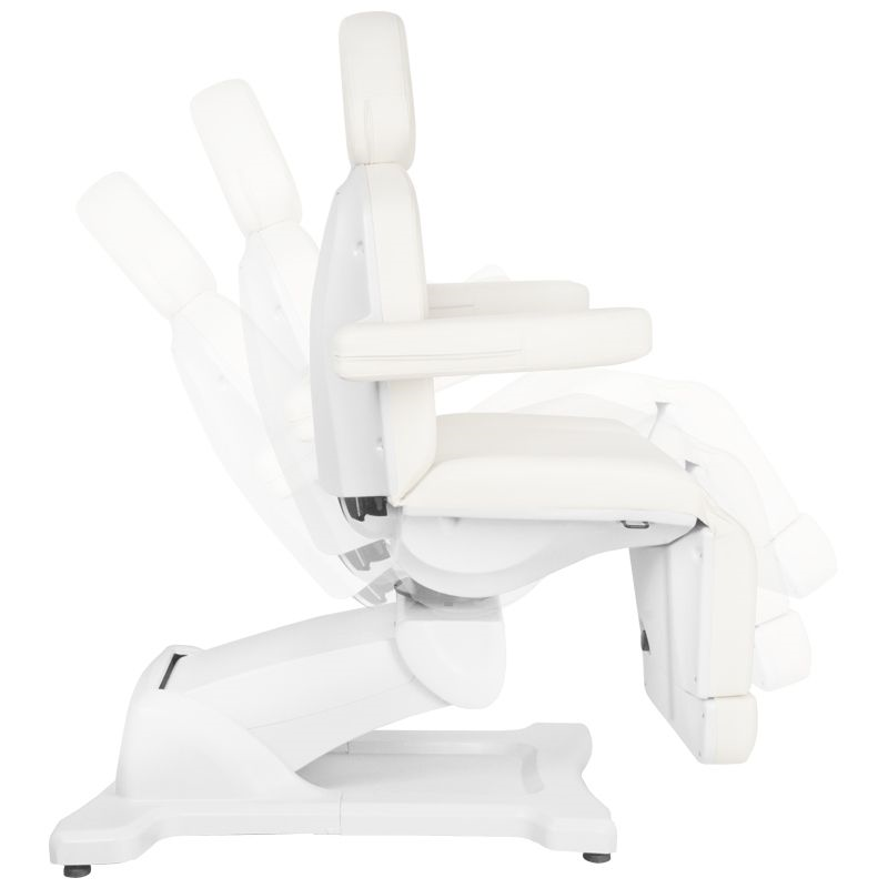Electric cosmetic chair azzurro 869as pedi 5 motor rotary white