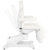 Electric cosmetic chair azzurro 869as pedi 5 motor rotary white