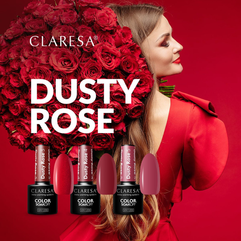 Gellack – Claresa Dusty Rose № 4 – 5 ml