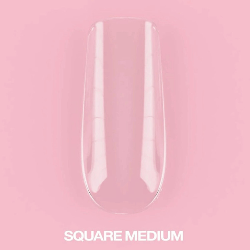 Tips de gel para uñas – LunaMoon Square Medium – 500 uds