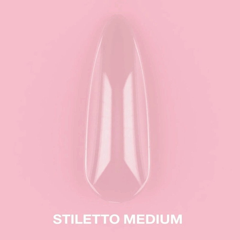 Tips de gel para uñas – LunaMoon Stiletto Medium – 500 uds