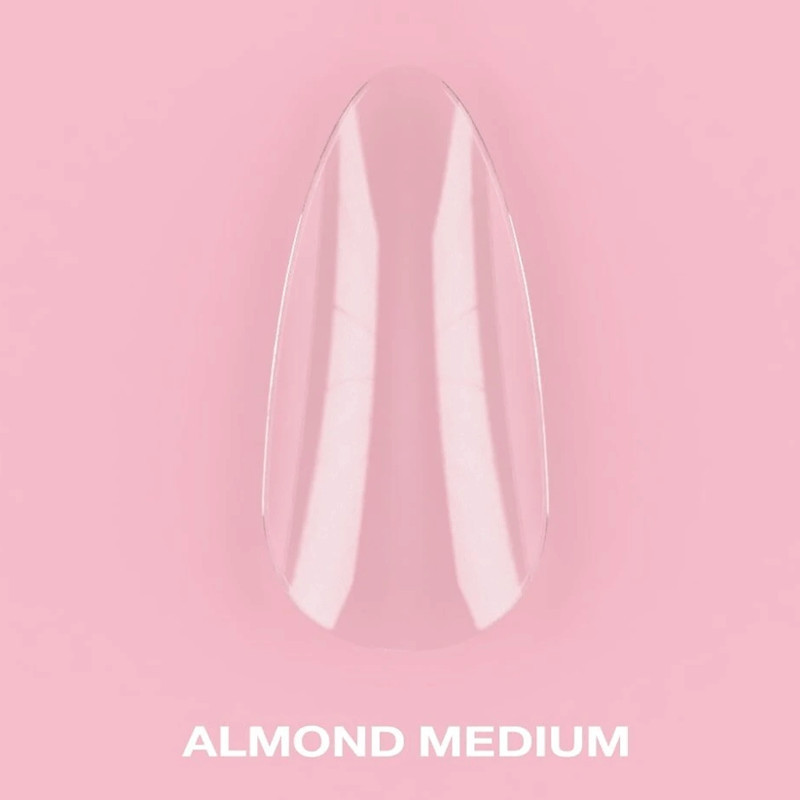 Tips de gel para uñas – LunaMoon Almond Medium – 500 uds