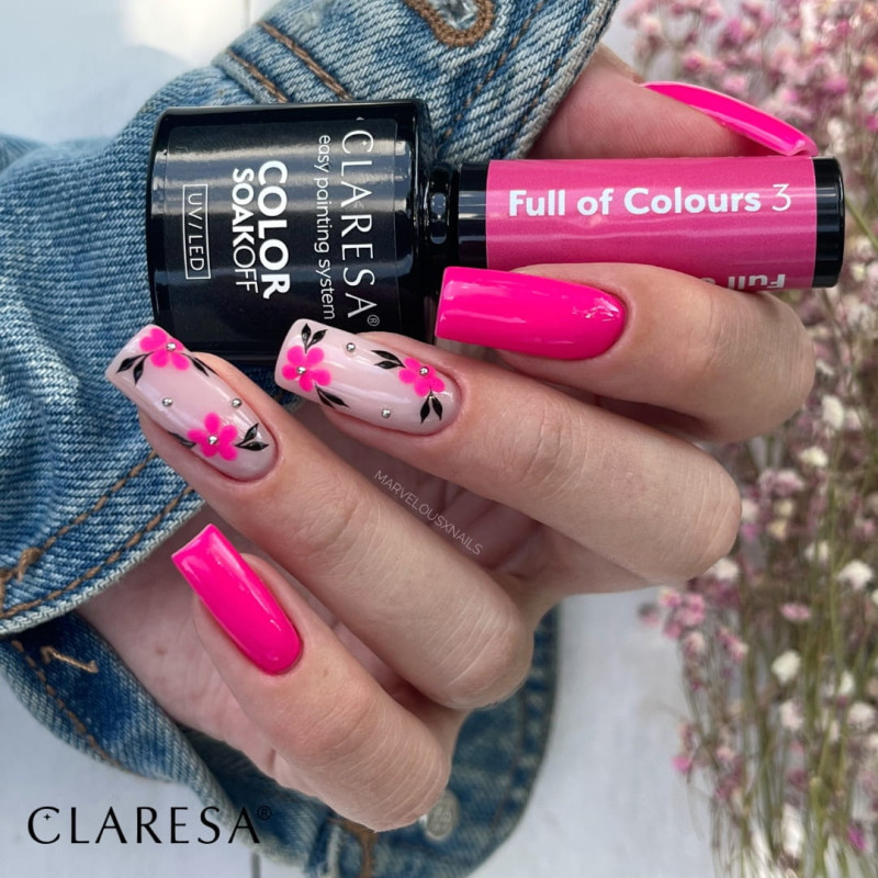 Geellakk – Claresa  Full Of Colors № 3 – 5 ml