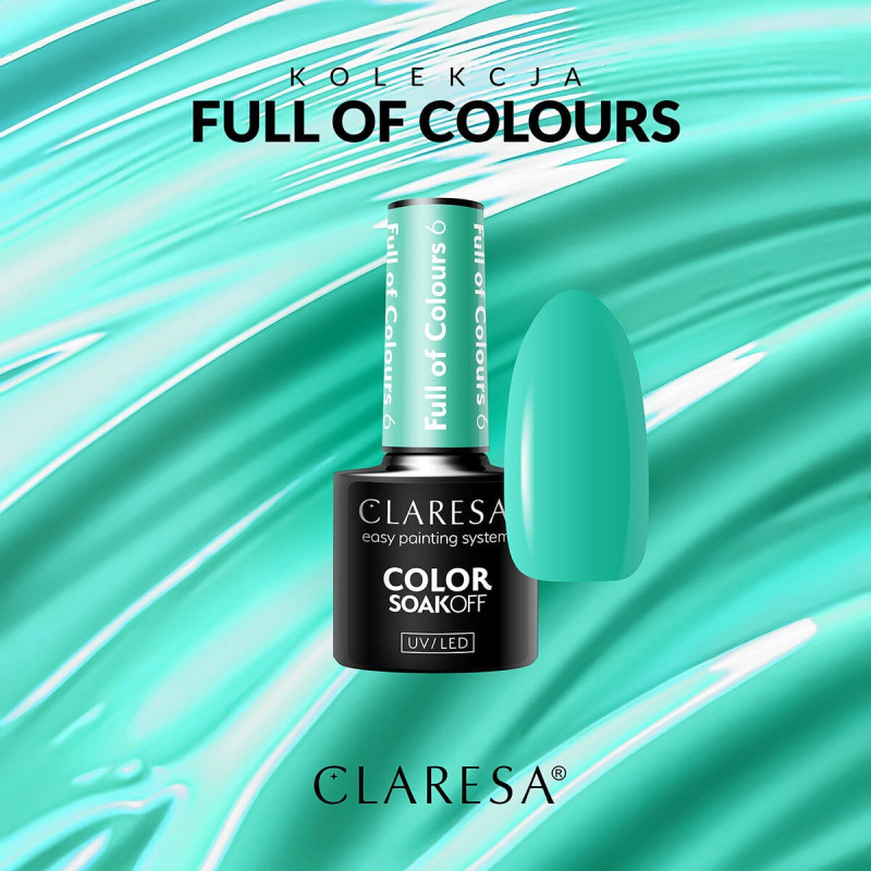 Geellakk – Claresa Full Of Colors № 6 – 5 ml