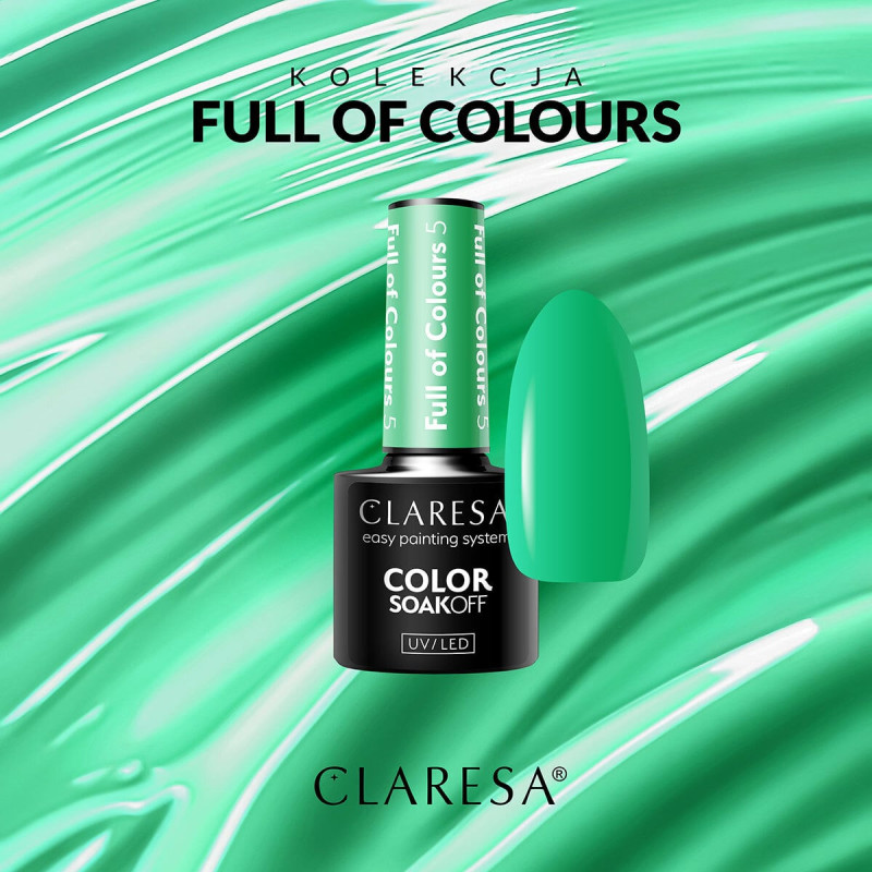 Geellakk – Claresa Full Of Colors № 5 – 5 ml