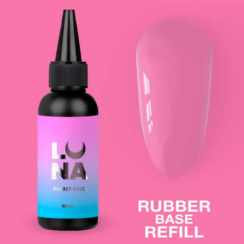 Aluslakk Lunamoon Rubber Base - 60 ml