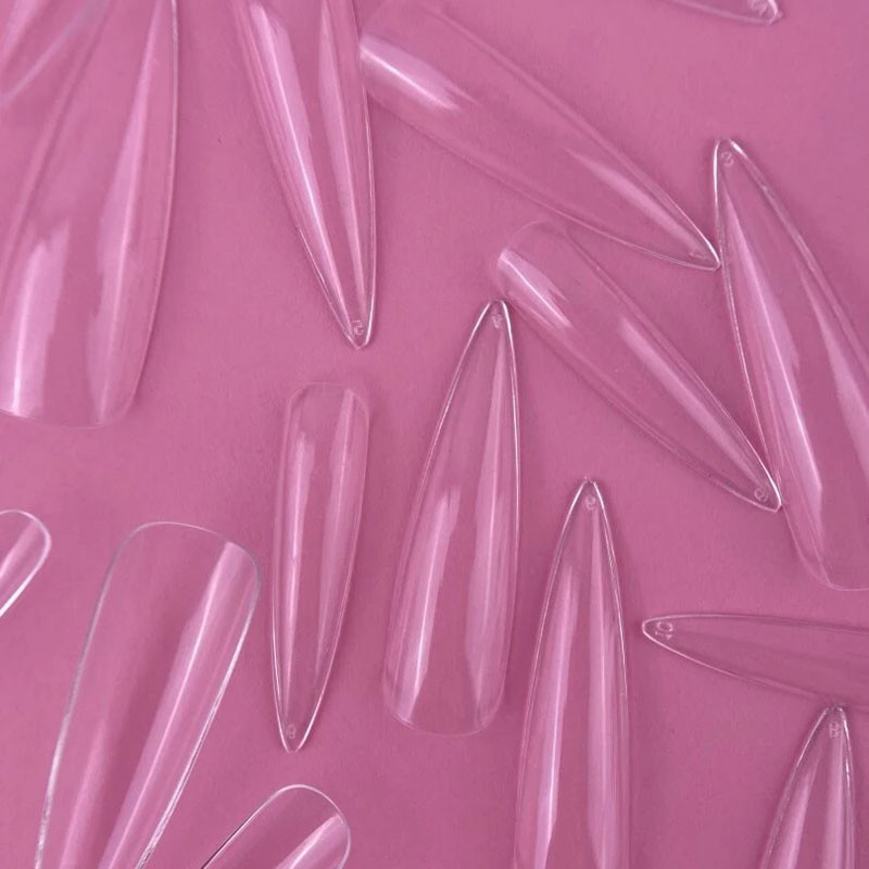 Tips de gel para uñas – LunaMoon Stiletto XL – 500 uds