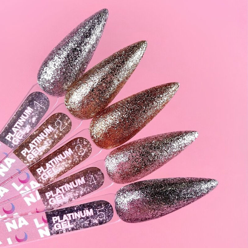 Pintura en gel para uñas – LUNAMOON Platinum Gel Nr 5 – 5 ml