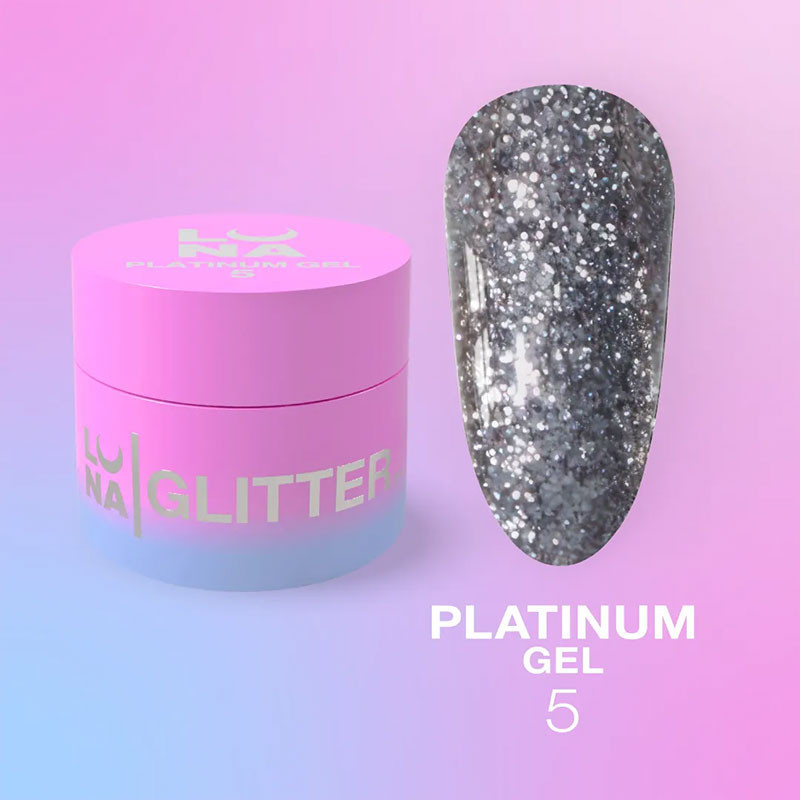 Pintura en gel para uñas – LUNAMOON Platinum Gel Nr 5 – 5 ml