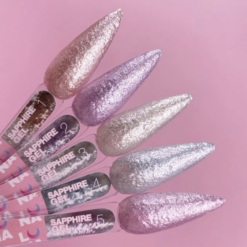 Pintura en gel para uñas – LUNAMOON Sapphire Gel Nr 1 – 5 ml