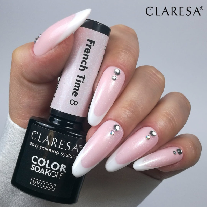Gellack – Claresa French Time Nr. 8 – 5 ml