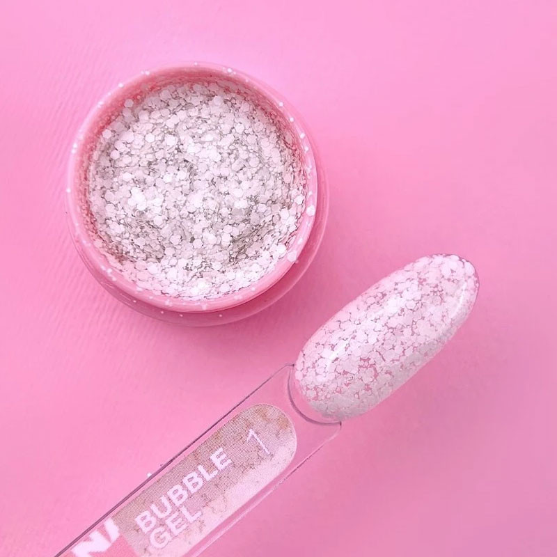 Nail art gel paint – LUNAMOON Bubble Gel Nr 1 – 5 ml