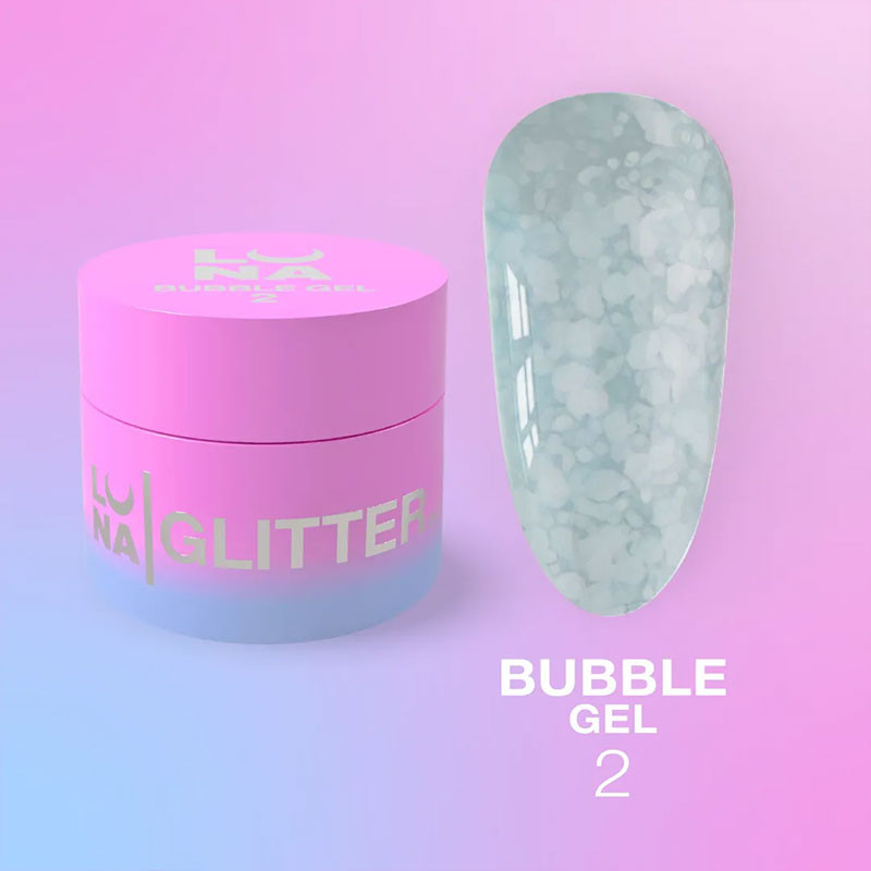 Nail art gel paint – LUNAMOON Bubble Gel Nr 2 – 5 ml