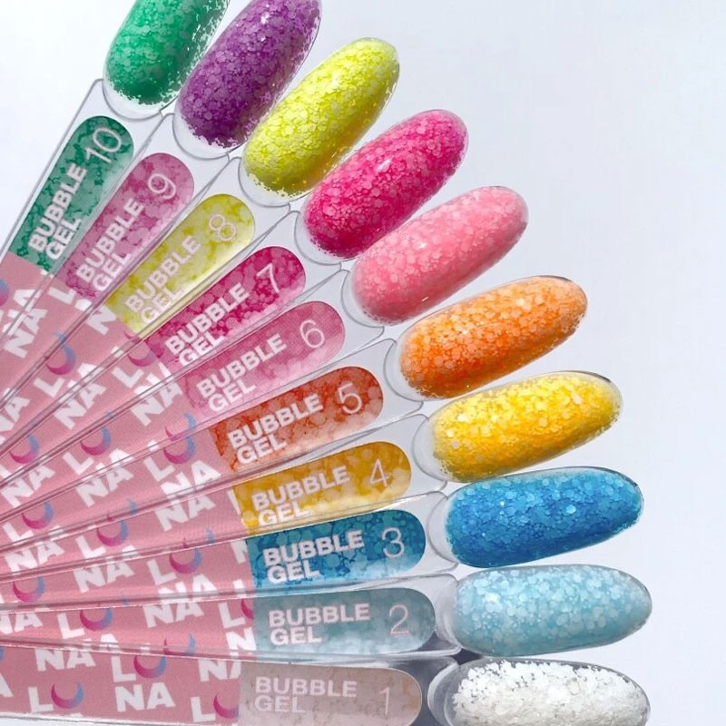 Nail art gel paint – LUNAMOON Bubble Gel Nr 4 – 5 ml