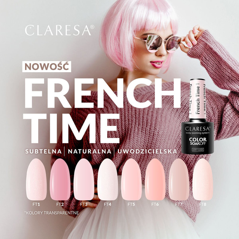 Gellack – Claresa French Time Nr. 4 – 5 ml