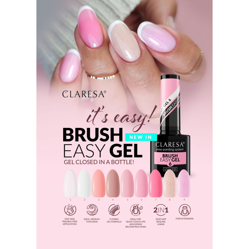 Brush Easy Gel Base Claresa 1 - 5g