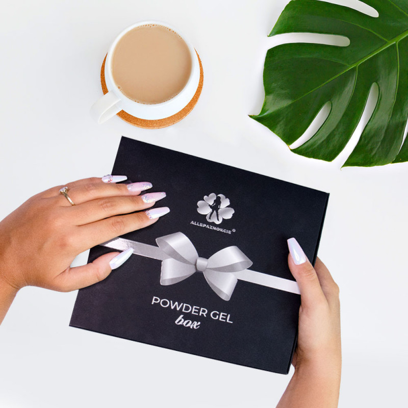 Kynsien pidennyssetti akryyligeelillä – Allepaznokcie Powder Gel Box