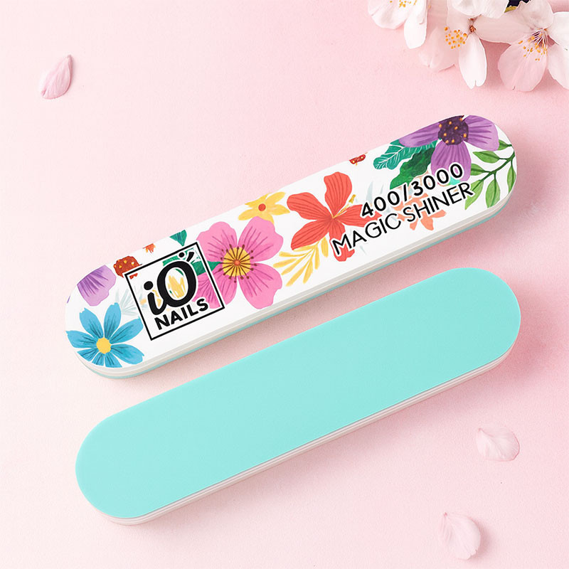 Баф-полировщик для ногтей - iO Nails Magic Shiner 400/3000 грит - 1 шт