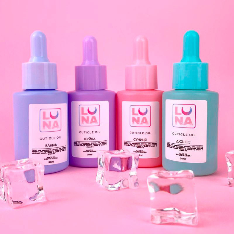 Nagelhautöl Lunamoon mit Bubble Gum Duft - 30 ml
