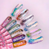 Set trockener Nagelglitter Lunamoon Broken Glass - 6 Stk