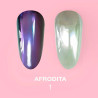 Set von Nagel-Puderpigmenten Lunamoon Afrodita - 6 Stk