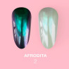 Set von Nagel-Puderpigmenten Lunamoon Afrodita - 6 Stk