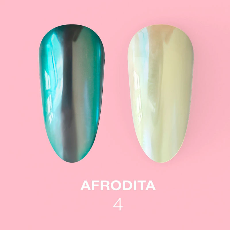 Set von Nagel-Puderpigmenten Lunamoon Afrodita - 6 Stk