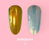Set von Nagel-Puderpigmenten Lunamoon Afrodita - 6 Stk