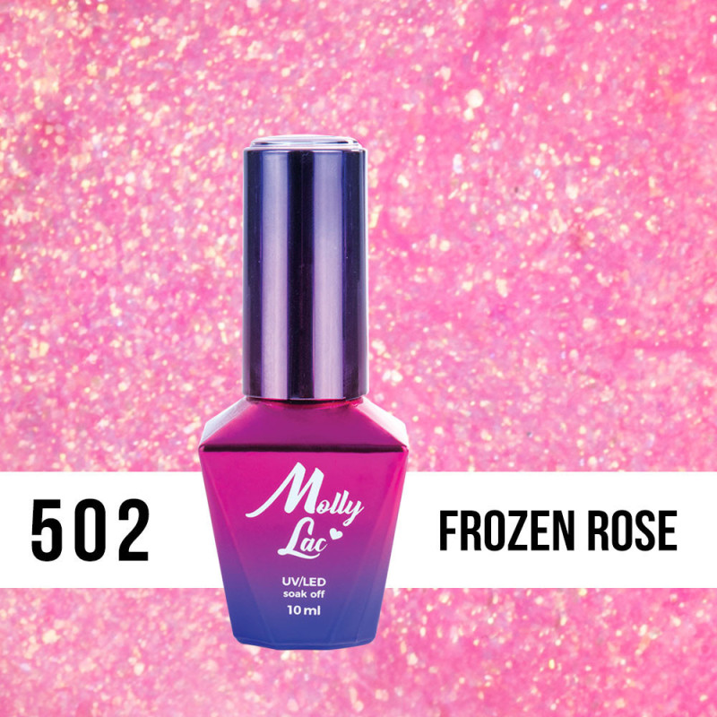 Molly Lac - Bling it on! Frozen Rose 10ml Nr 502