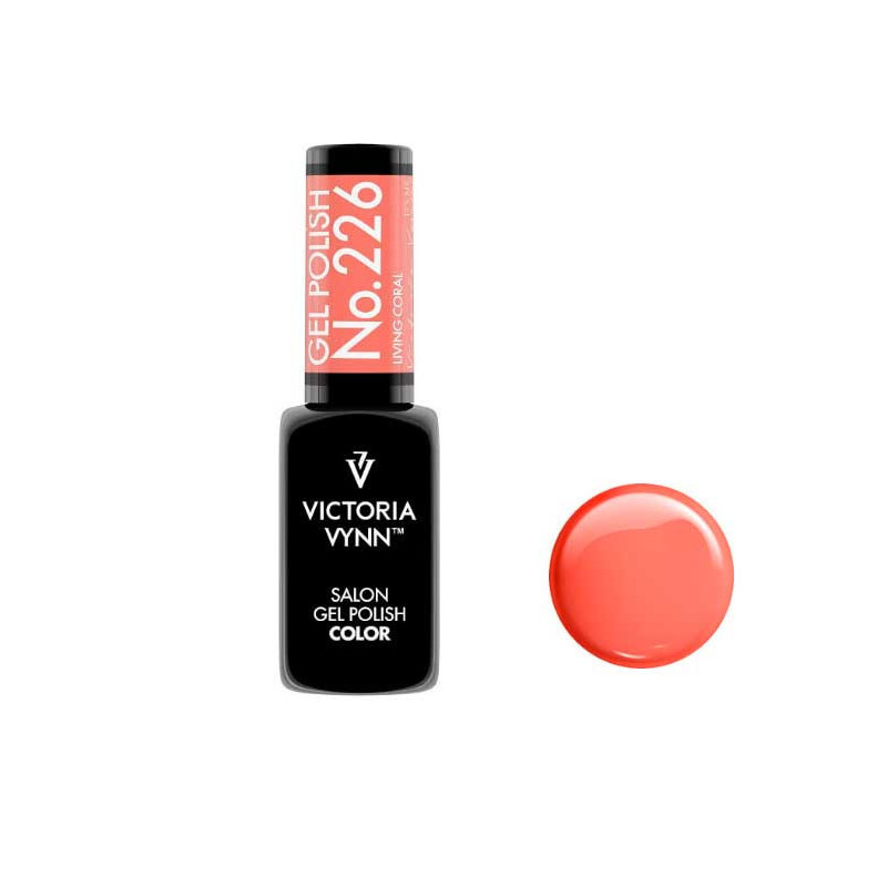 VICTORIA VYNN Gel Polish Color No. 226 Living Coral - 8 ml