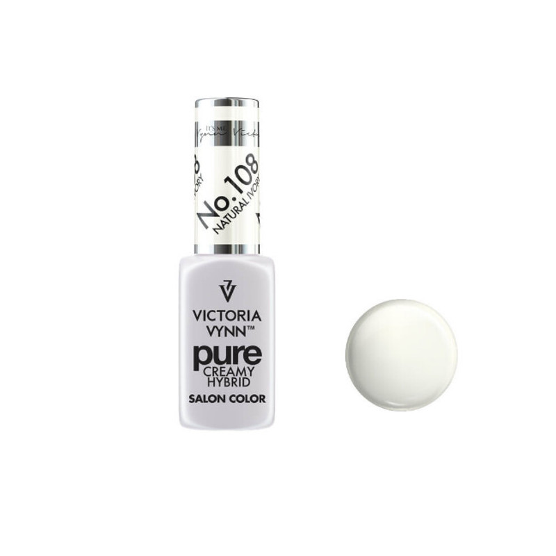 VICTORIA VYNN PURE CREAMY HYBRID 108 Natural Ivory - 8 ml