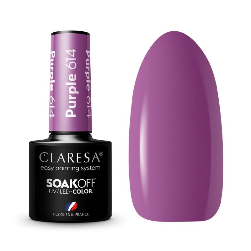 Claresa Purple № 614, 5 ml