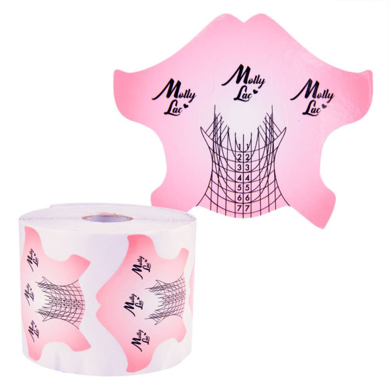 Küünevormid Molly Lac, 500 tk